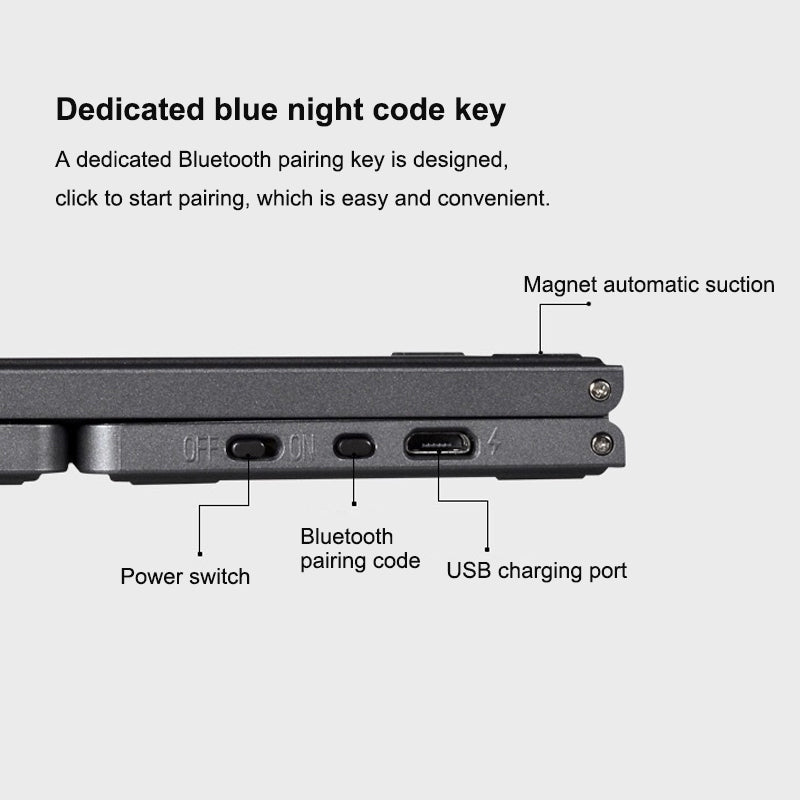 SmartFold™ | Det ultimative foldbare Bluetooth-tastatur