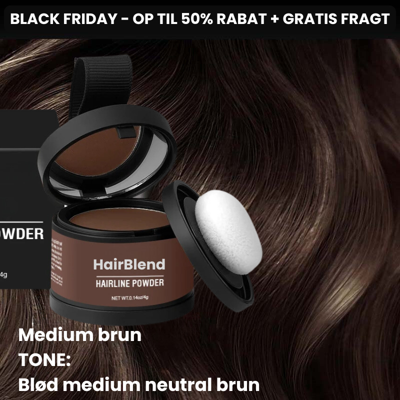 HairBlend™ | Giver dit hår liv på få sekunder