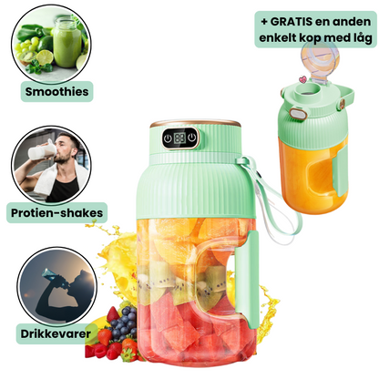 BlendFlaske™ | Smoothies, shakes, Drikkevarer  - én flaske!