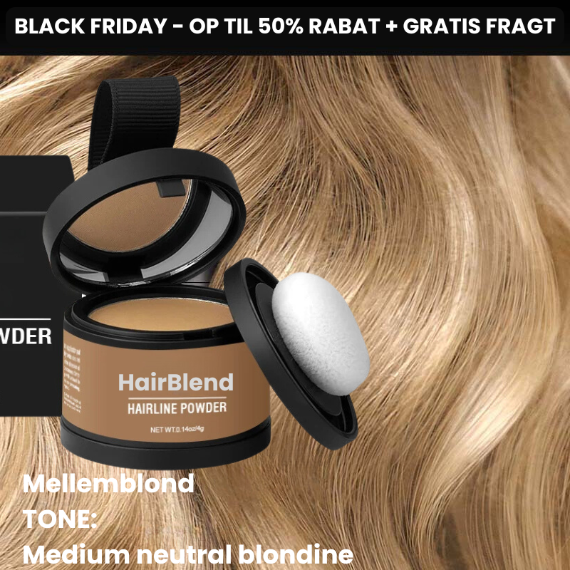 HairBlend™ | Giver dit hår liv på få sekunder