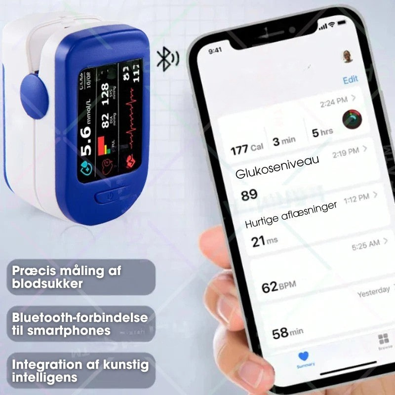 VitaMåler™ | Højpræcis, multifunktionel og ikke-invasiv blodsukkermåler