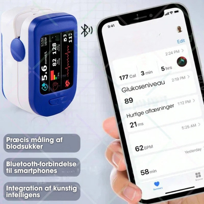 VitaMåler™ | Højpræcis, multifunktionel og ikke-invasiv blodsukkermåler