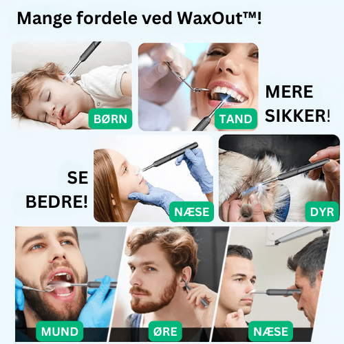 WaxOut™ | Oplev rene ører som aldrig før