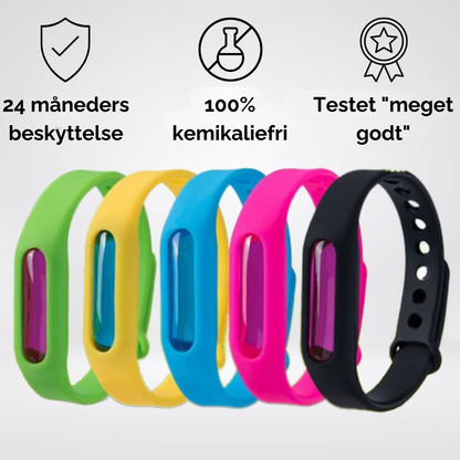 BugAwayBracelet™ | Sig farvel til myggene denne sommer!