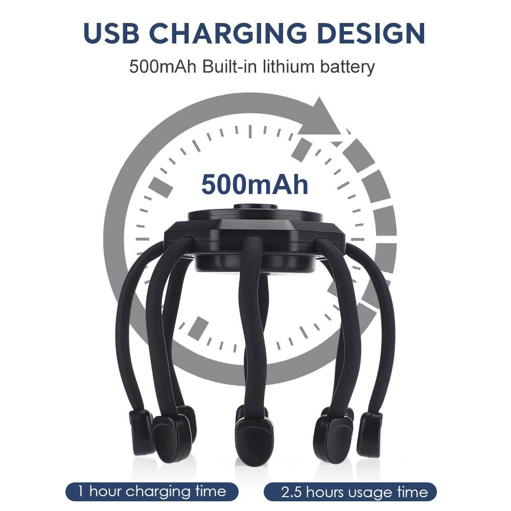 OctoMassage™ | Lindrer hovedpine på få minutter